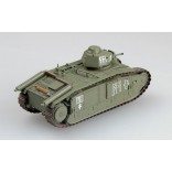 MINIATURA TANQUE DE GUERRA FRANCÊS FLAMMPANZERWERFER CHAR B1 1944 - 1/72 EASY MODEL 36157